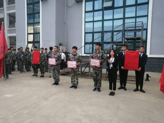 坚定目标，不断奋斗！网上10菠菜大娱乐平台举行6月度目标誓师大会