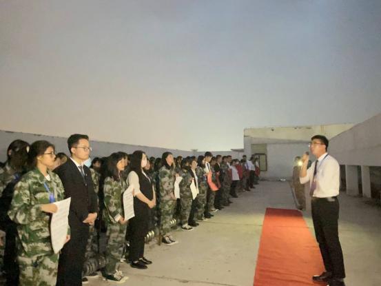 坚定目标，不断奋斗！网上10菠菜大娱乐平台举行6月度目标誓师大会